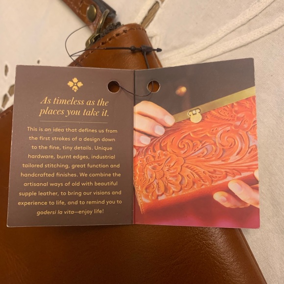 Patricia Nash Cassini Leather Wristlet - Picture 4 of 11